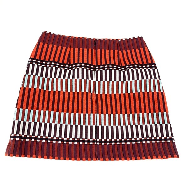 Ann Taylor multicolored aline skirt 2 - Picture 2 of 7